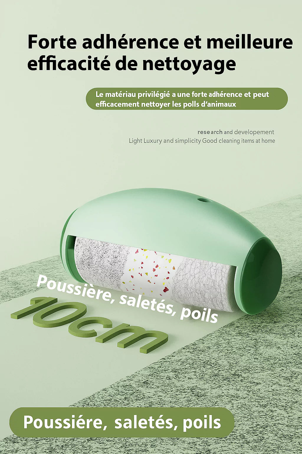 Boule anti-poils lavable LYMORA®
